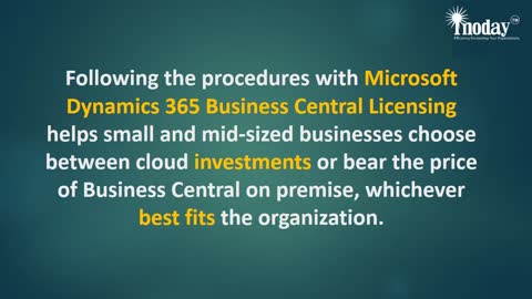 Microsoft Dynamics 365 Business Central