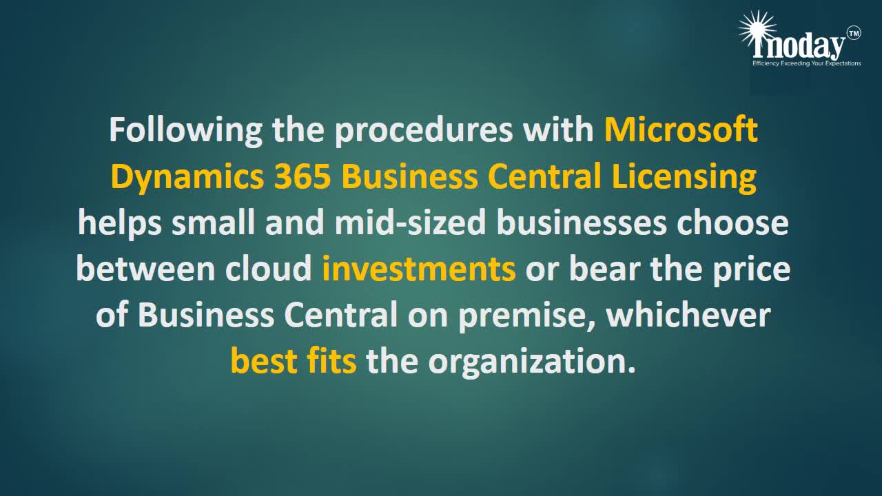 Microsoft Dynamics 365 Business Central