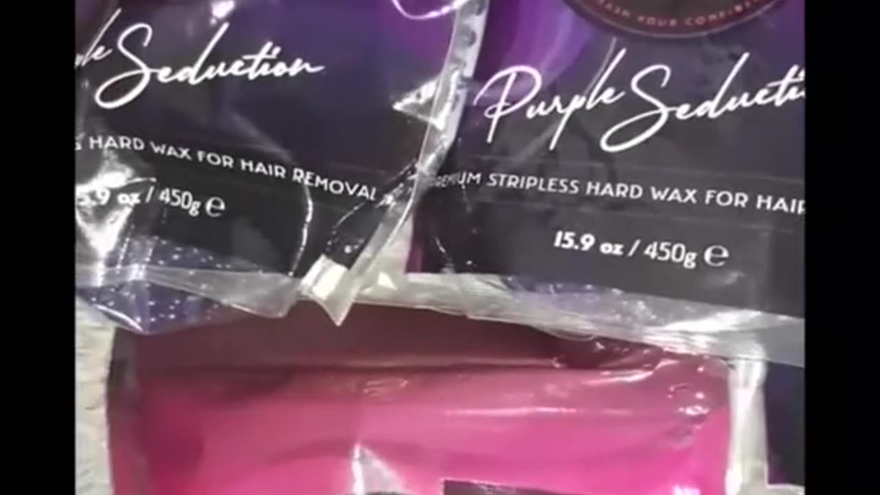 Lash Lust by Anastacia Showcases Sexy Smooth Tickled & Purple Seduction Hard Wax Packets!