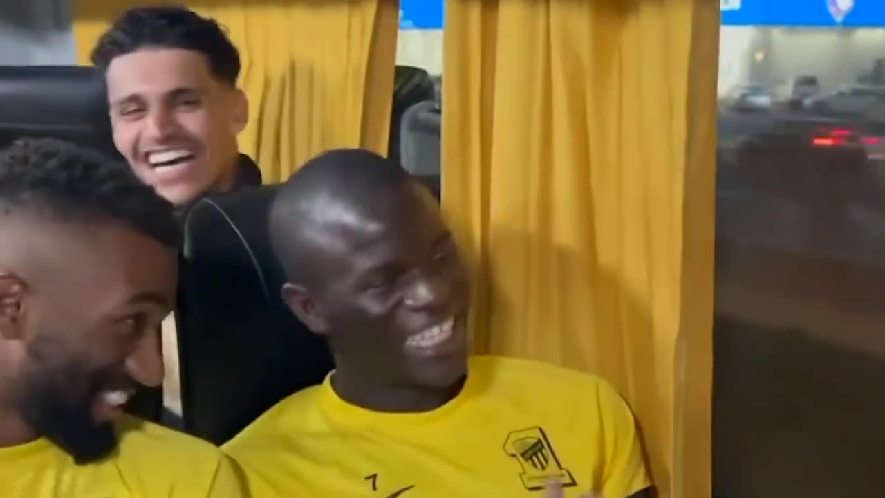 KANTE AT SAUDI🤣