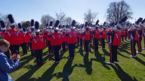 The Castle Park Kilkenny, The Illini Marching Band Kilkenny 16/03/2022