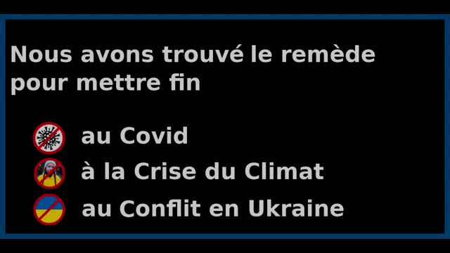 Comment mettre fin à toutes les crises.