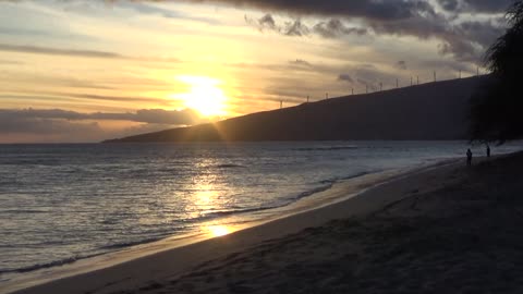 Kihei, HI — Sugar Beach - Sunset