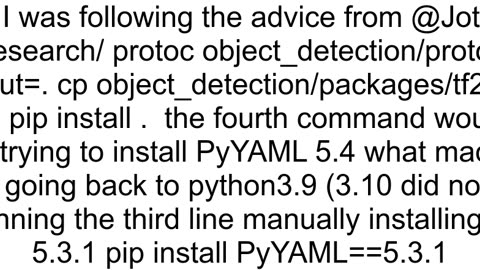 I39m getting this error in python project with Tensorflow object_detection