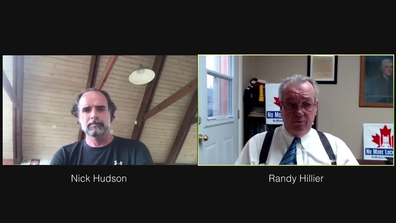 PANDA's Nick Hudson interviews Randy Hillier on covid response!