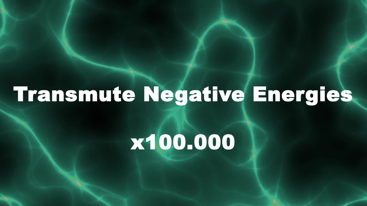 Amplified Reiki [AR] for Transmuting Negative Energies - 100000x Stronger Energy