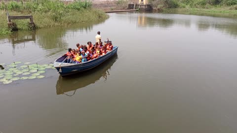 Riding on the waters