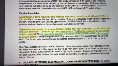 Pfizer Requests Tromethamine Use In BioNTech COVID-19 Vaccine For Children 5-11