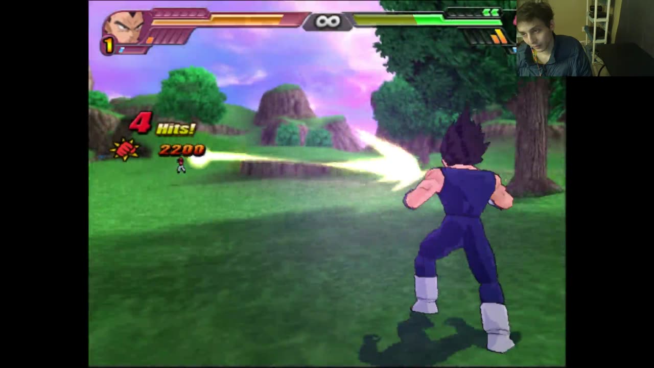 Dragon Ball Z Budokai Tenkaichi 3 Battle #37 With Live Commentary - Vegeta VS Kid Buu