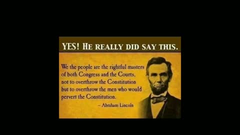 Lincoln Actually Did Say This