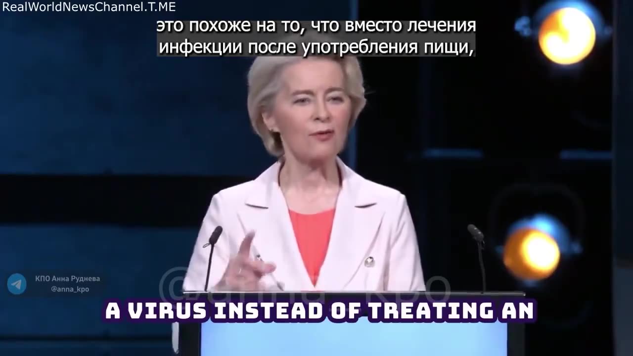 Von der Leyen Promises to 'Vaccinate' EU Population Against 'Wrong Thinking'