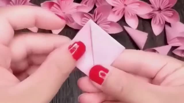 ORIGAMI TUTORIAL_FLOWER VIDEOS