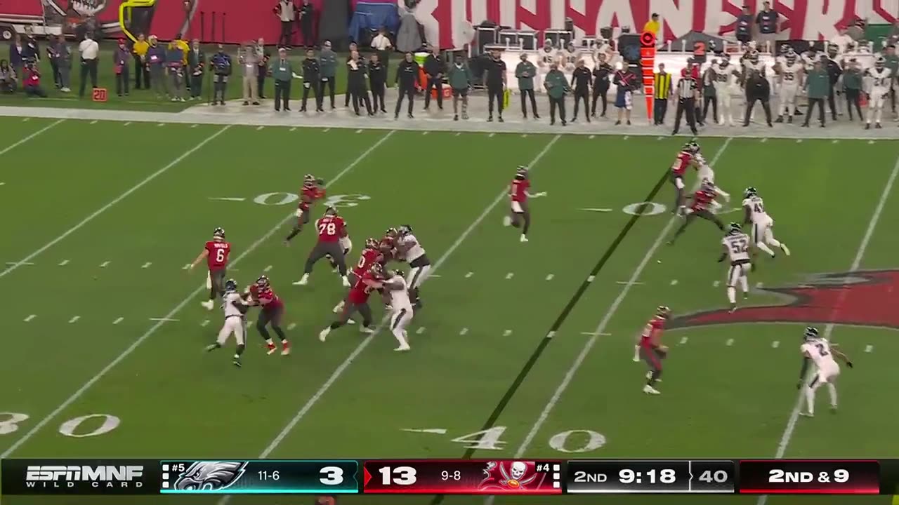 Philadelphia Eagles vs. Tampa Bay Buccaneers Game Highlights - Part 1