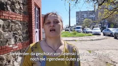 🔥 Frau aus Mariupol zerstört gesamte westliche anti-russische Propaganda in 3 Minuten❗️