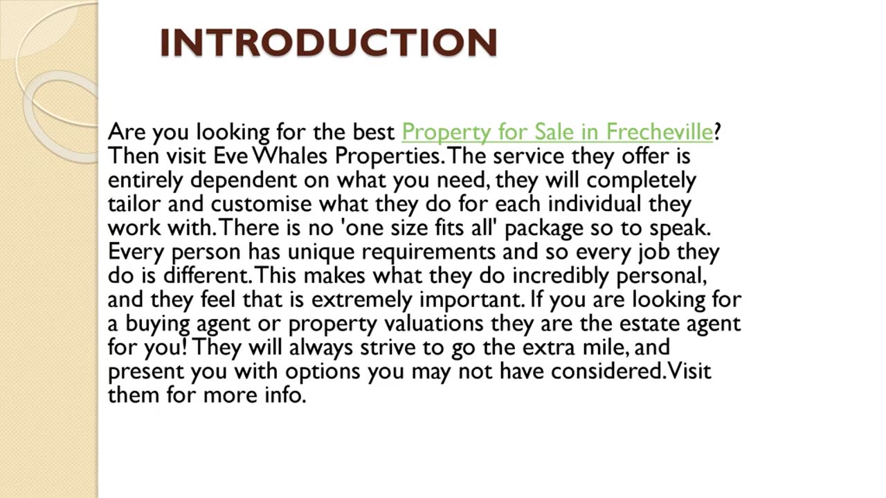 Best Property for Sale in Frecheville