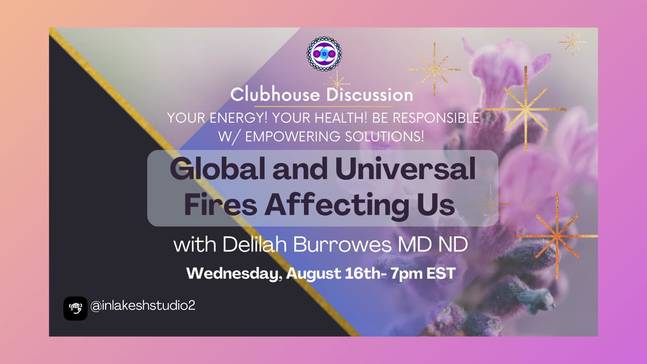 Global and Universal Fires Affecting Us | Clubhouse Discussion