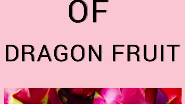 SOMETHING DIFFERENT ABOUT DRAGONFRUITS | JUST CLICK ON AND GET TO KNOW