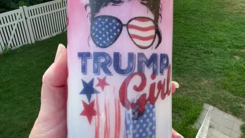 Trump Girl Tumbler