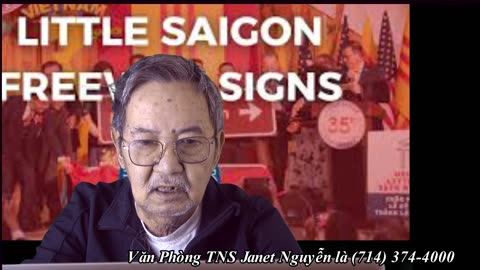 Vận Động Cho Dự Luật AB 2698 Đặt Tên Xa Lộ Littlle Saigon Freeway