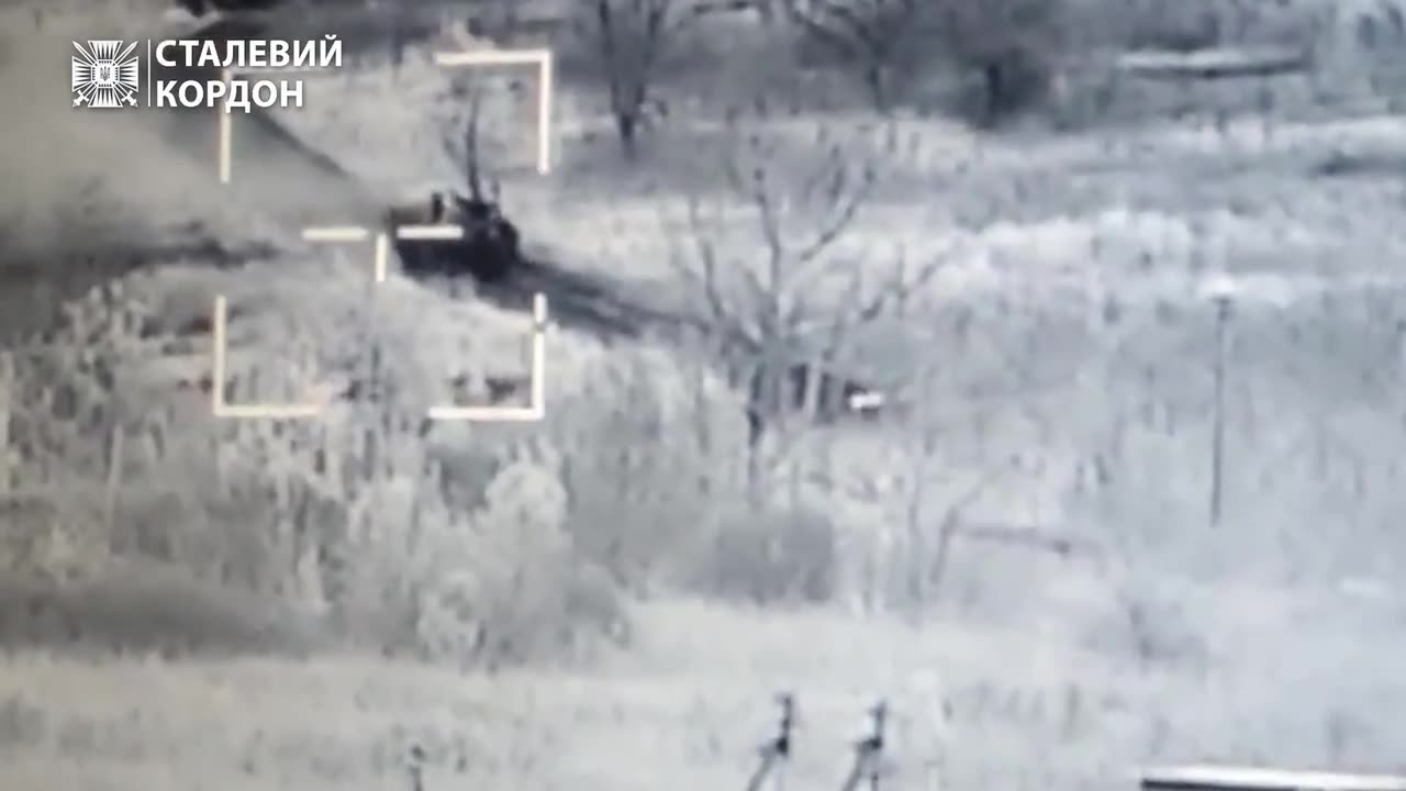Russian APC Smashed by ATGM