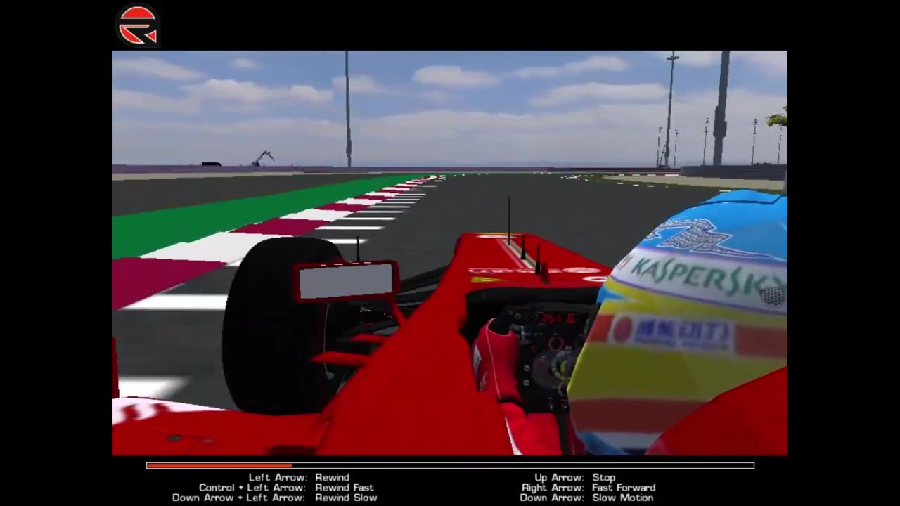 F1 Ferrari F138 at Losail Circuit: rFactor 1