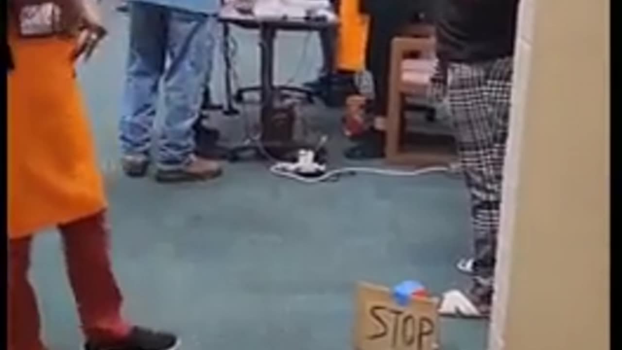 LIBERALS WONT LET MAN VOTE!!!