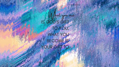 What you are