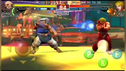 Game play street fighters