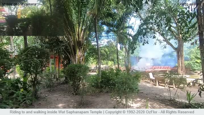 Epic music - Ride and walk inside Wat Saphanapam temple