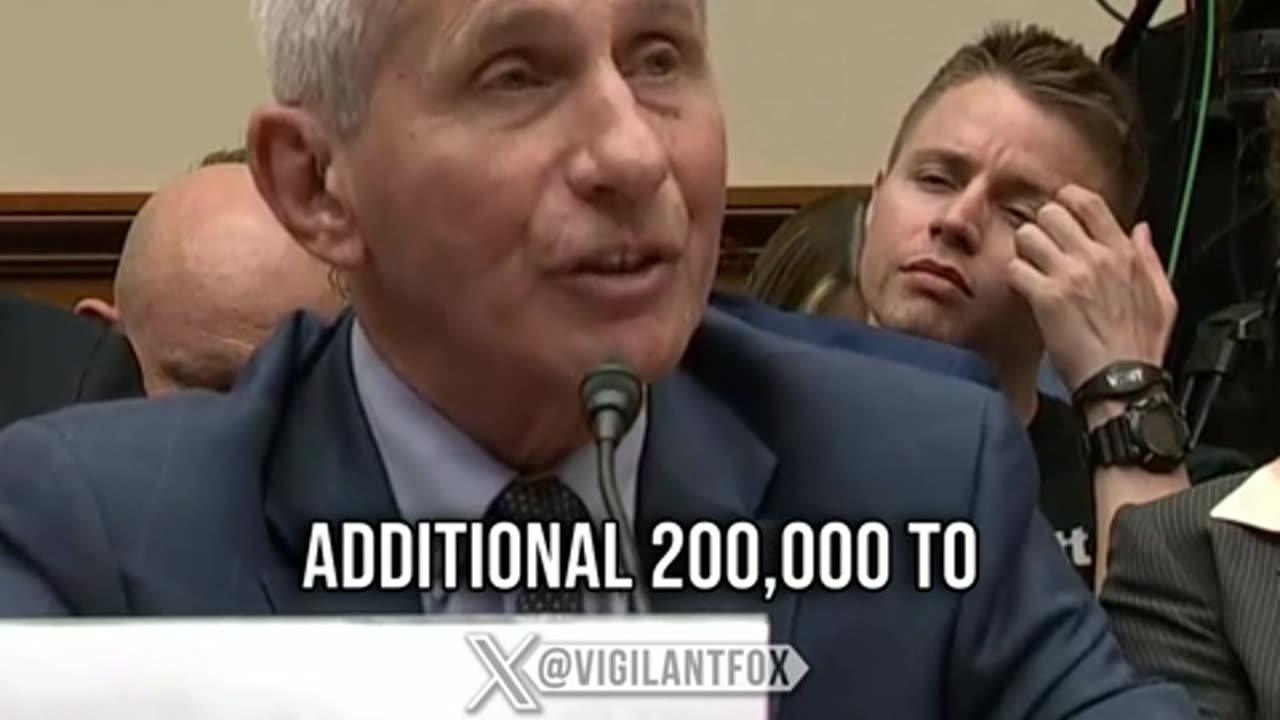 Breaking Fauci Blames Unvaccinated Who Refuse the Jabs Responsible 200000 to 300000 Covid Deaths