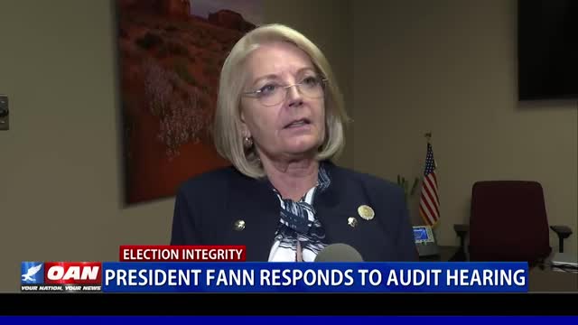 Ariz. Senate President Fann responds to audit hearing