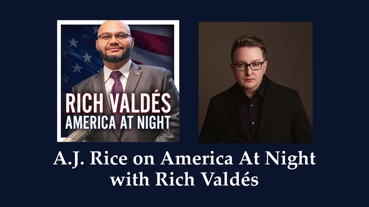 A.J. Rice on America At Night with Rich Valdes