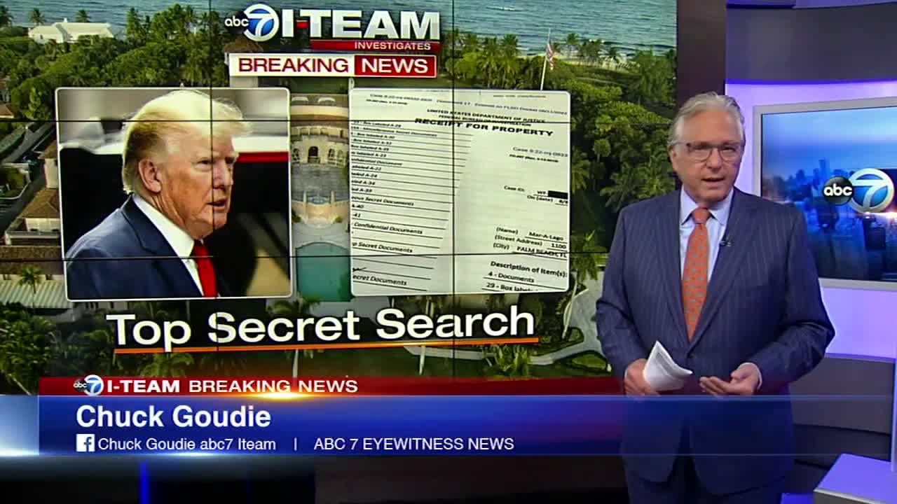 FBI finds 11 sets of classified documents in raid of Trump's property