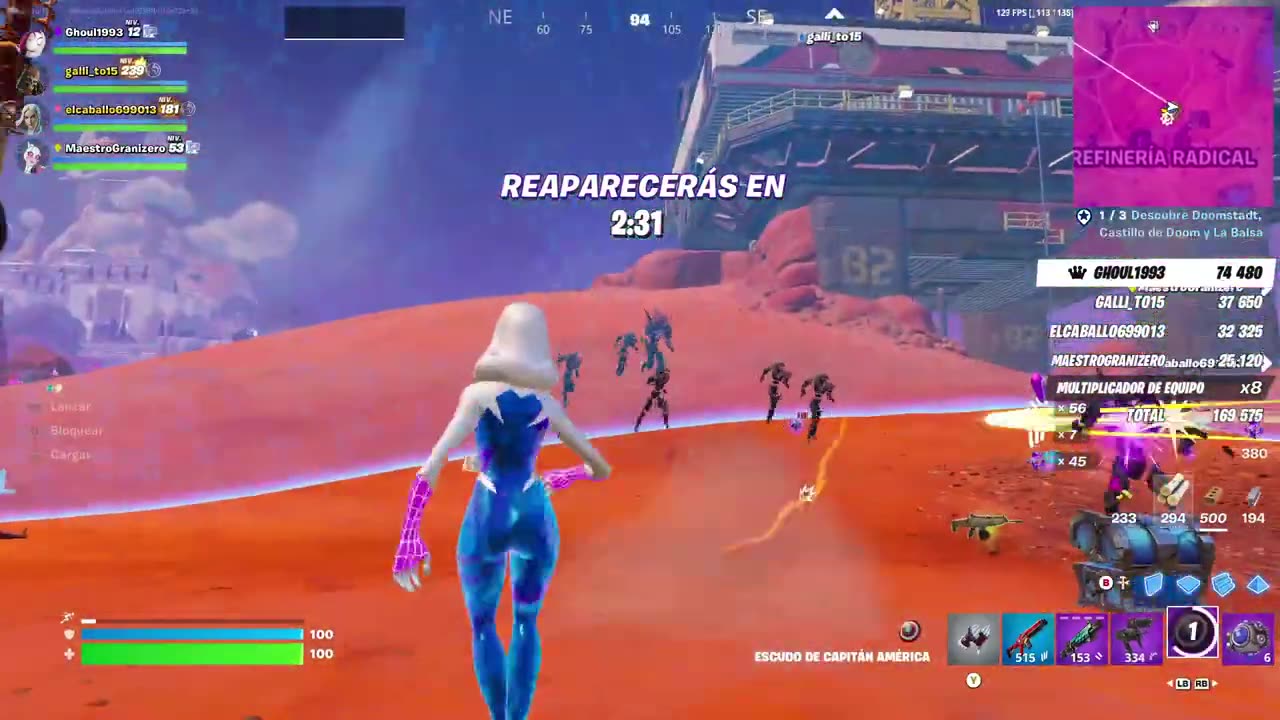 Fortnite Spider Gwen Halloween 2024