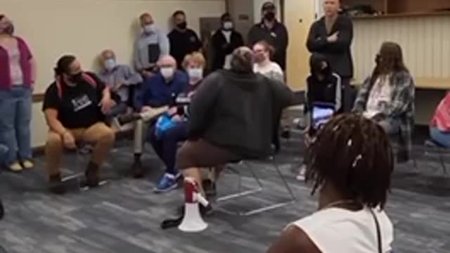 Policing on Masks at the Library