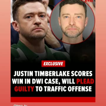 Justin Timberlake scores omn his dwi and plead guilty same time 9/14/24