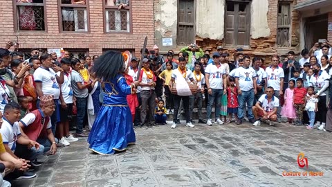 Sawa Bhakku Dance, Yenya (Indra Jatra), Hanuman Dhoka, 2080, Day 3