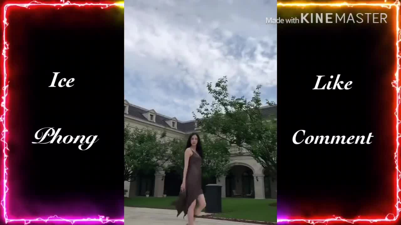 Long Legged Girl Dancing In The Street