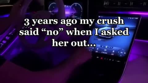 3 years ago, my crush said " NO" when asked her out