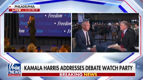 HANNITY Kamala Harris didn’t get fact-checked a single time RFK, Jr