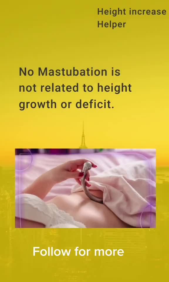 Does masturbation affect height growth