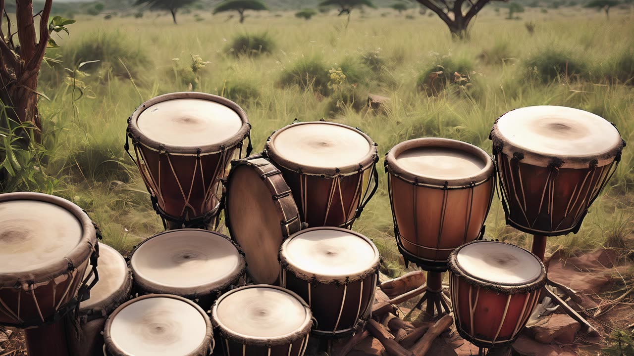 African Drums- Best of Relaxing Music- Djembe, Dunumba Music