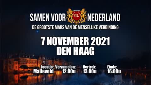 7 November Malieveld Den Haag - Samen voor Nederland. De Grootste demonstratie tot nu toe.