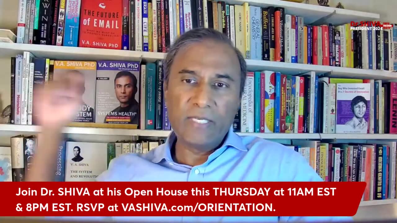 Dr.SHIVA™ LIVE – The Constitution is a LIVING Document. Yes, I Can Be President.