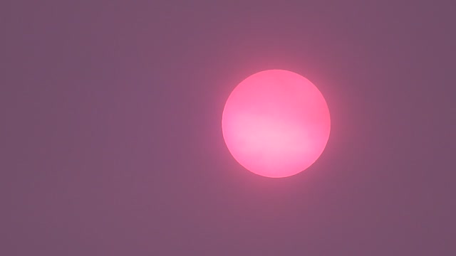 Sun close up, raw footage Nikon P900