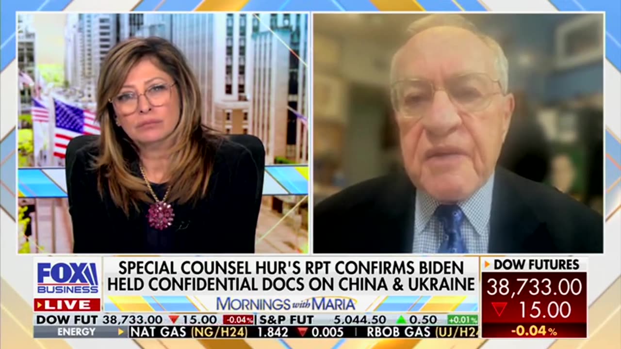 Alan Dershowitz Maintains Biden's 'Cognitive Skills' Meet Requirement For Charges