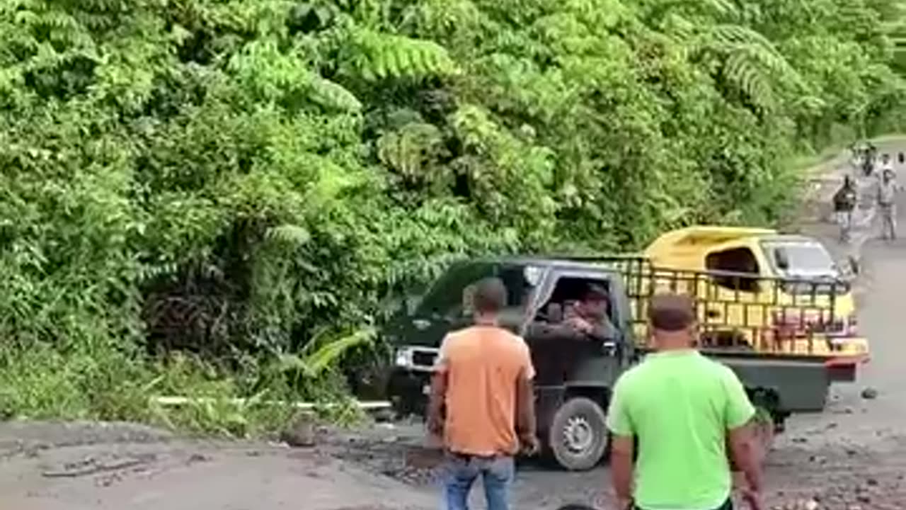 Danger road in india