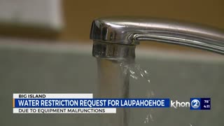 Some residents, businesses in North Hilo asked to limit water use