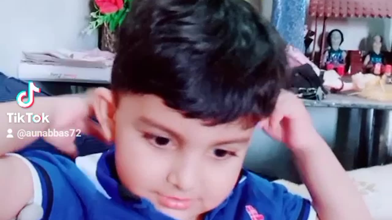 Cute kid in happy mode
