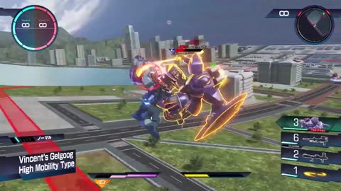 Gundam Versus Official MS Stardust Memory Character Trailer